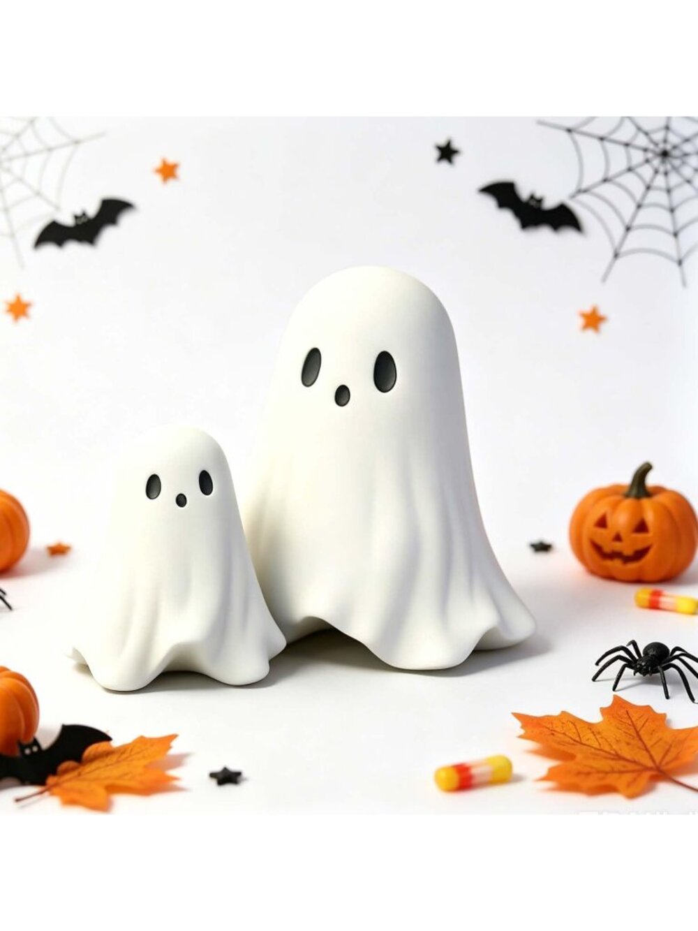 🎃 Halloween Inflatable Pumpkin LED Lights Outdoor Yard Decor Blow Up Fixture